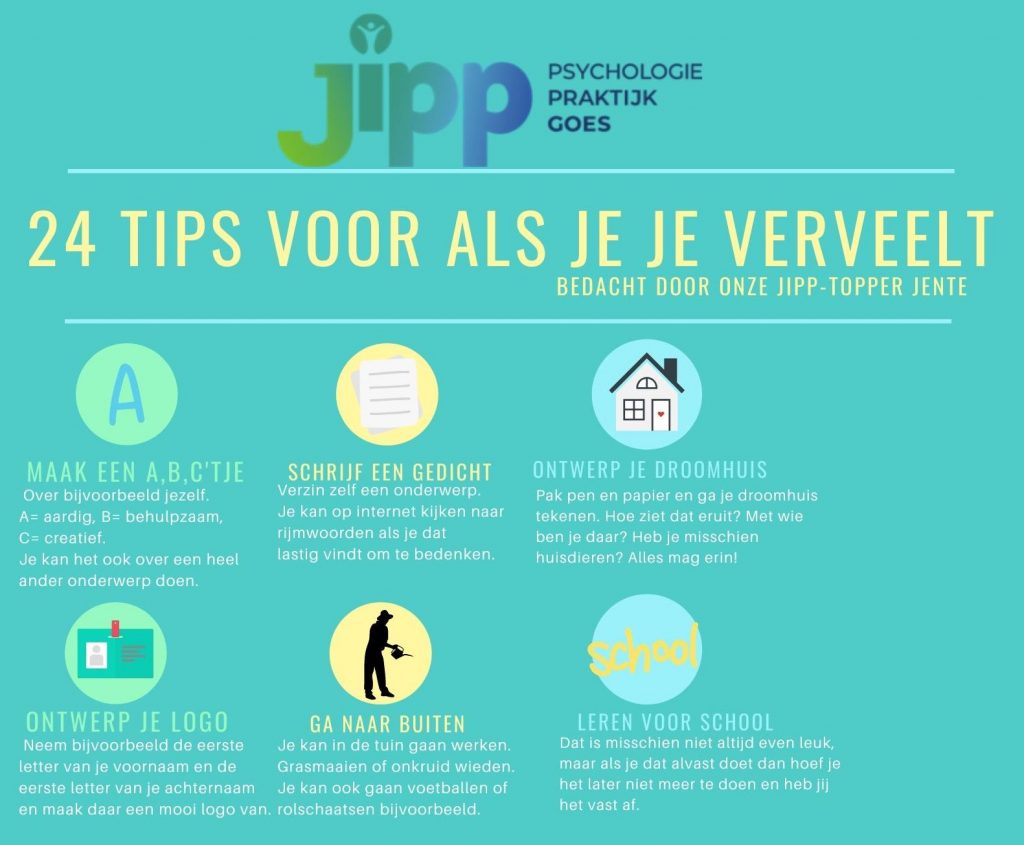 JIPP voor Thuis! - Tips van onze JIPP-Topper Jente